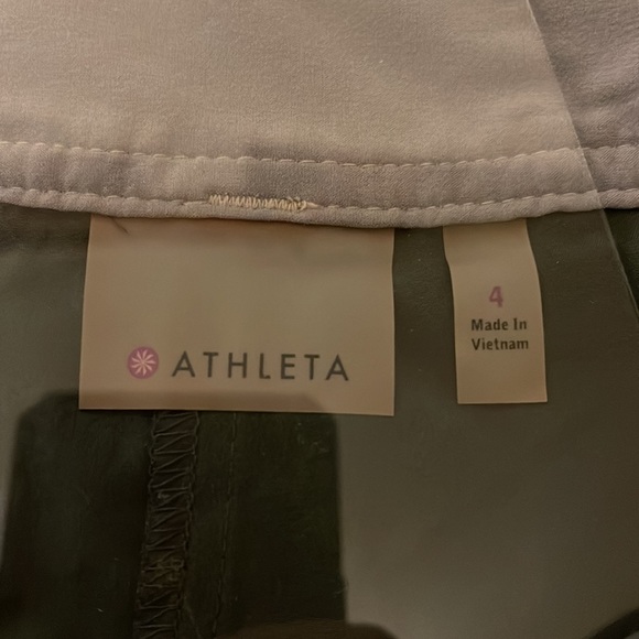 ATHLETA Athletic Grey Pleated Skirt Skort Size 4 - Picture 4 of 5
